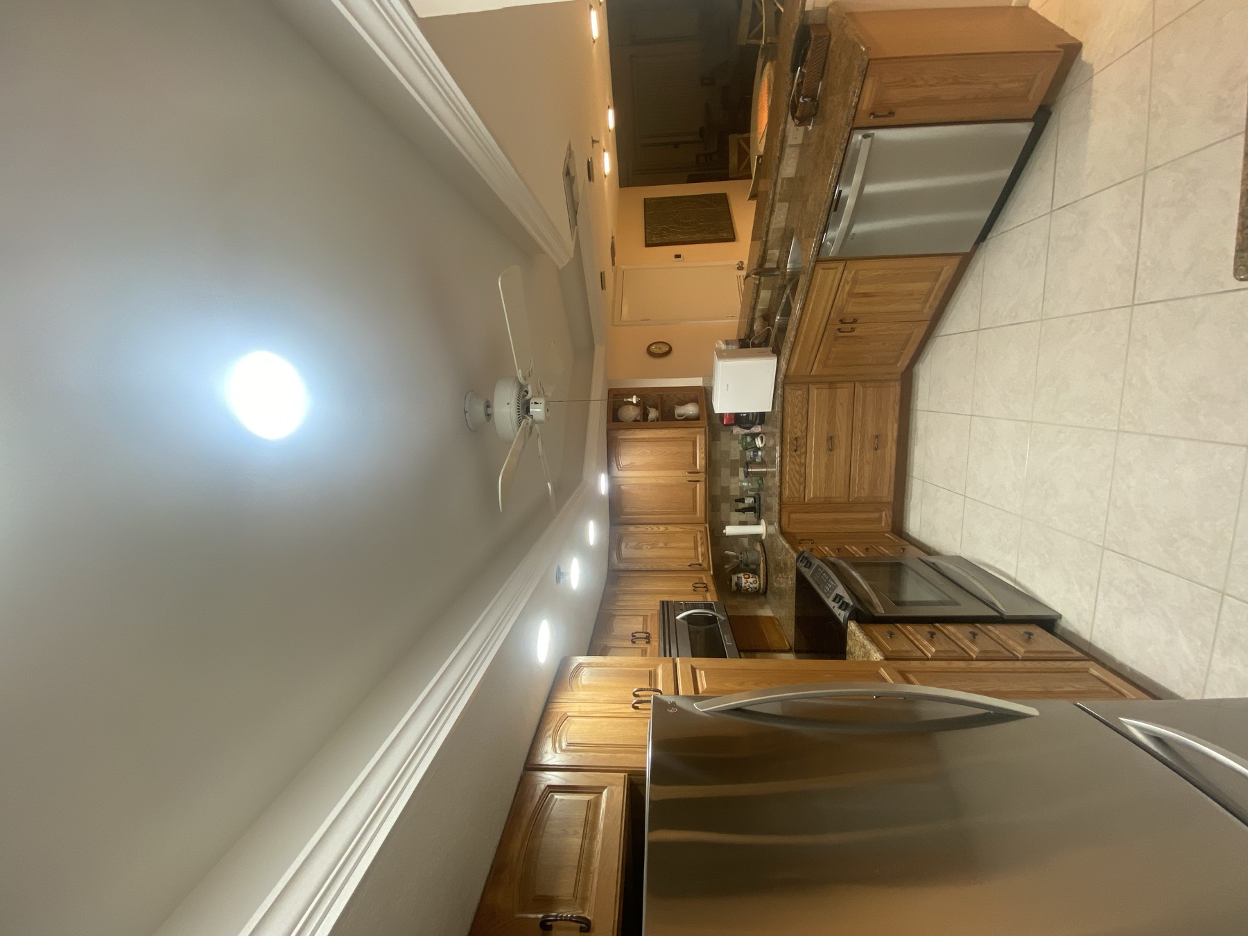 Kitchen Ceiling Repair & Interior Refresh